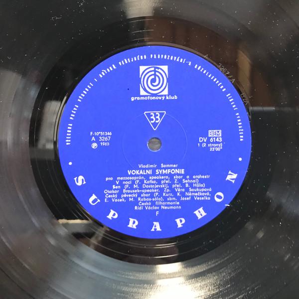 LP Record VLADIMR SOMMER JI JAROCH Vokln Symfonie Staec A Moe DV6143 Supraphon 1965 Czechoslov Classical Used
LP Record VLADIMR SOMMER JI JAROCH Vokln Symfonie Staec A Moe DV6143 Supraphon 1965 Czechoslov Classical Used