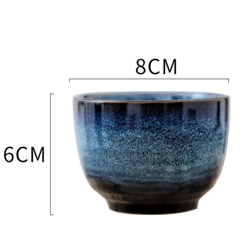 Ceramic Japanese Teacup Retro Kiln Coffee Cup Restaurant Tea Water Cup Ceremony Accessories Portable Personal Kung Fu Single Cup 140ml
Ceramic Japanese Teacup Retro Kiln Coffee Cup Restaurant Tea Water Cup Ceremony Accessories Portable Personal Kung Fu Single Cup 140ml