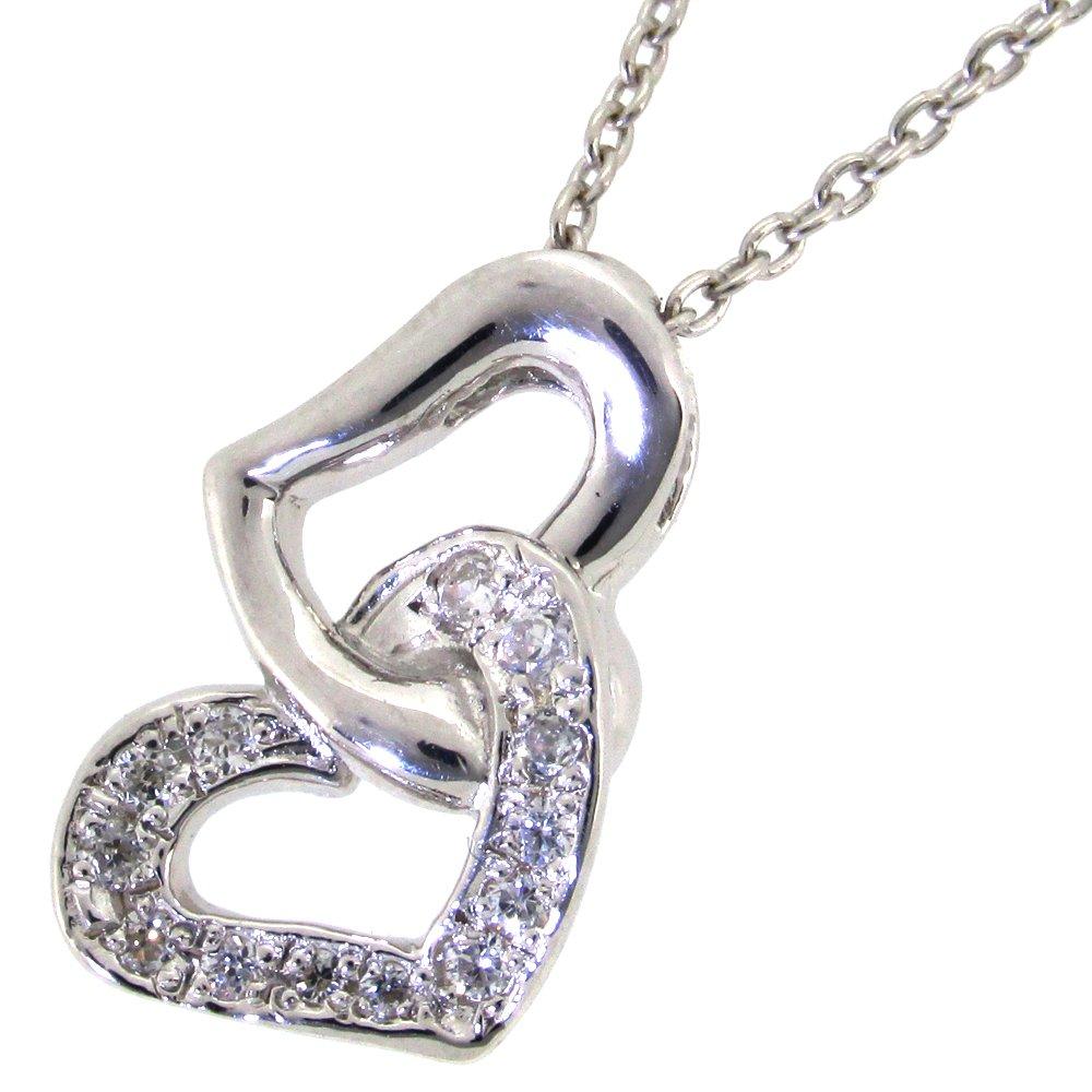 Синдзюку Гин но Кура Переплетающиеся сердца Серебро 925 пробы Ожерелье для простого кулона Топ Аксессуар Женский,
Синдзюку Гин но Кура Переплетающиеся сердца Серебро 925 пробы Ожерелье для простого кулона Топ Аксессуар Женский,