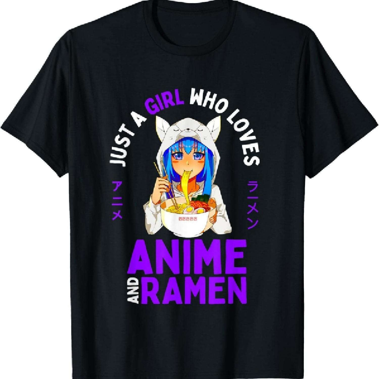Просто девушка, которая любит аниме и рамен, подростковая футболка с японским мерчем XXXXXL чёрный
Просто девушка, которая любит аниме и рамен, подростковая футболка с японским мерчем XXXXXL чёрный