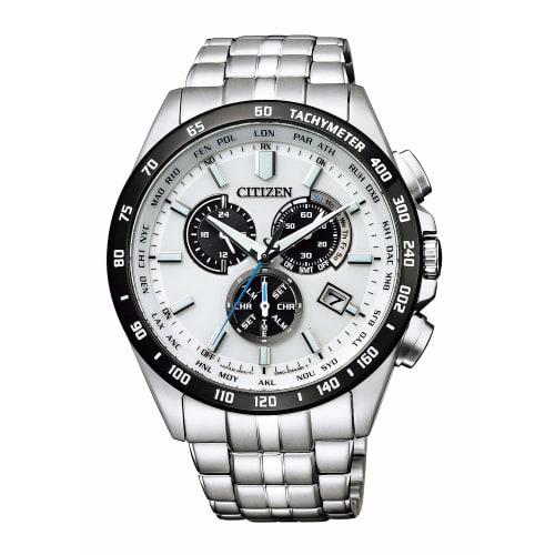 Citizen Collection Eco-Drive Direct Flight Chronograph Radio-Controlled Watch CB5874-90A Men s Silver
Citizen Collection Eco-Drive Direct Flight Chronograph Radio-Controlled Watch CB5874-90A Men s Silver