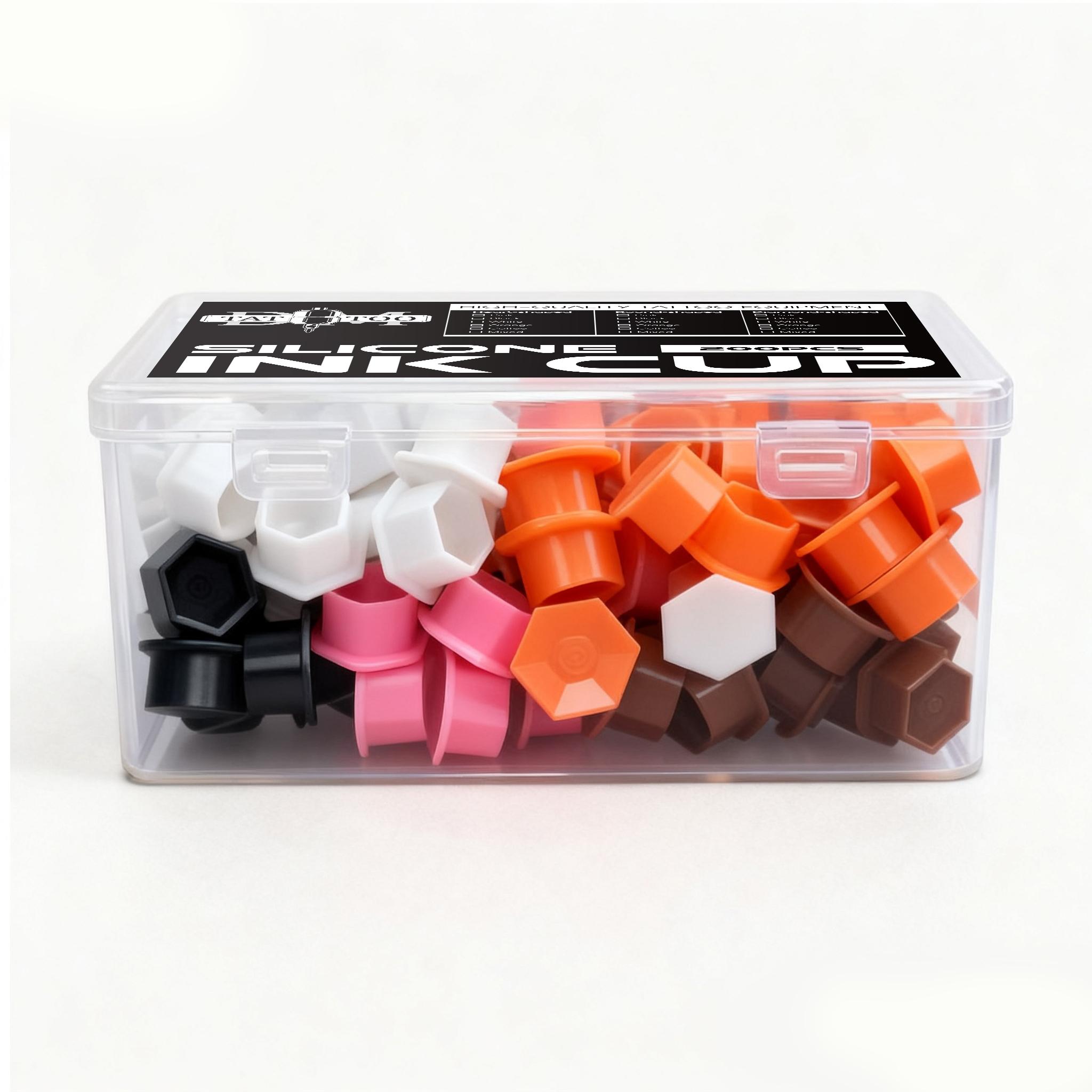 DM 200pcs Honeycomb Silicone Tattoo Ink Pigment Cups Holder Permanent Makeup Cups Container Ink Caps Tattoo Supplies
DM 200pcs Honeycomb Silicone Tattoo Ink Pigment Cups Holder Permanent Makeup Cups Container Ink Caps Tattoo Supplies
