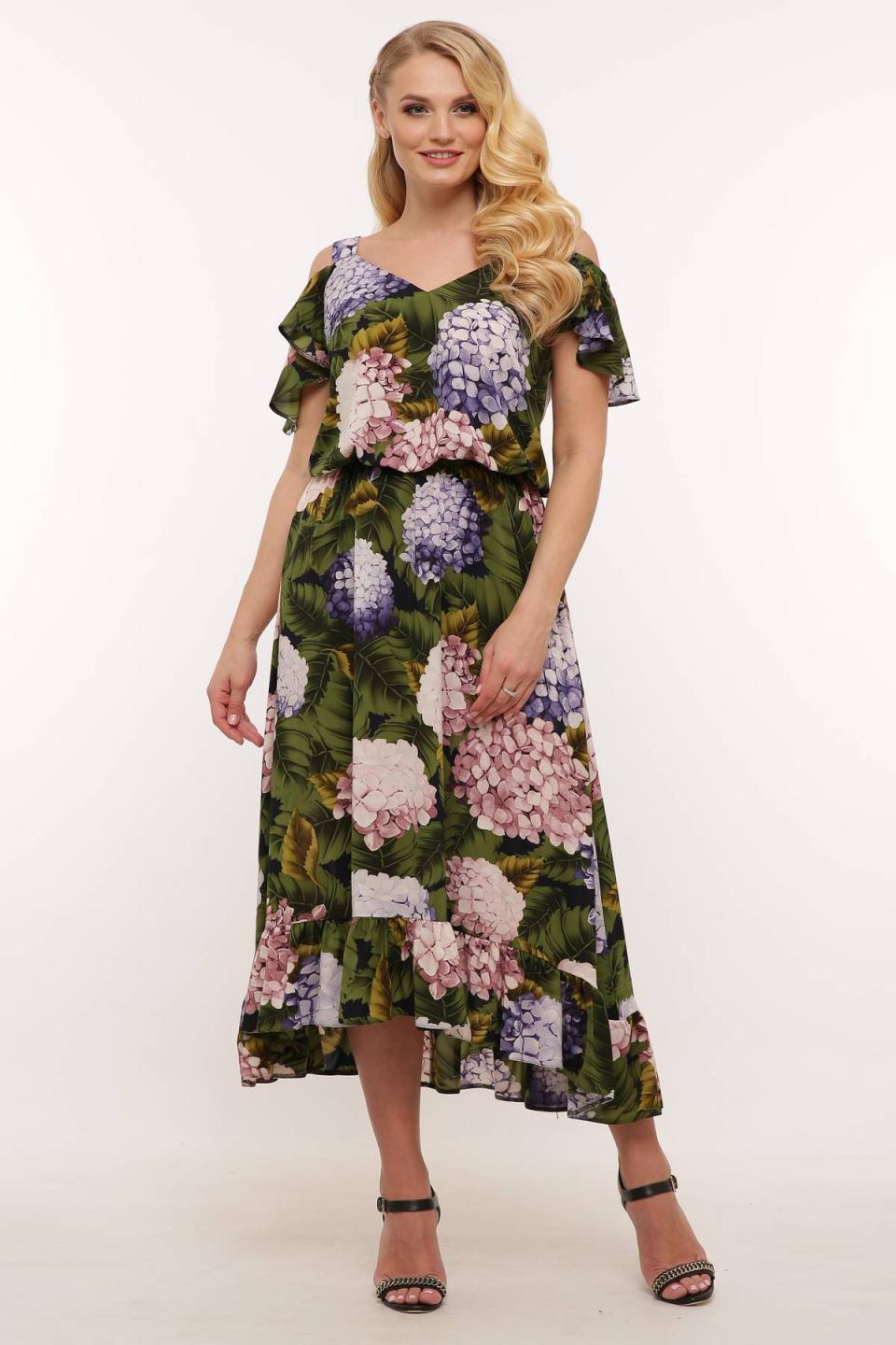 Сукня з вирізами на плечах Tatiana ФІДЖІ 6XL темно-зелений колір
Сукня з вирізами на плечах Tatiana ФІДЖІ 6XL темно-зелений колір