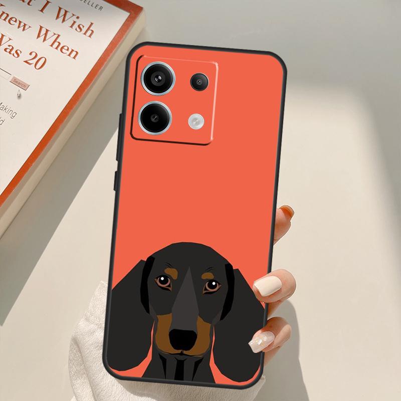 Cartoon Dachshund Sausage Dog Funda For Xiaomi Redmi Note 13 14 9 10 12 11 15 Pro Plus Case For Redmi 15 C 12C 13C 14C 10C Redmi Note 13 Pro 4G
Cartoon Dachshund Sausage Dog Funda For Xiaomi Redmi Note 13 14 9 10 12 11 15 Pro Plus Case For Redmi 15 C 12C 13C 14C 10C Redmi Note 13 Pro 4G