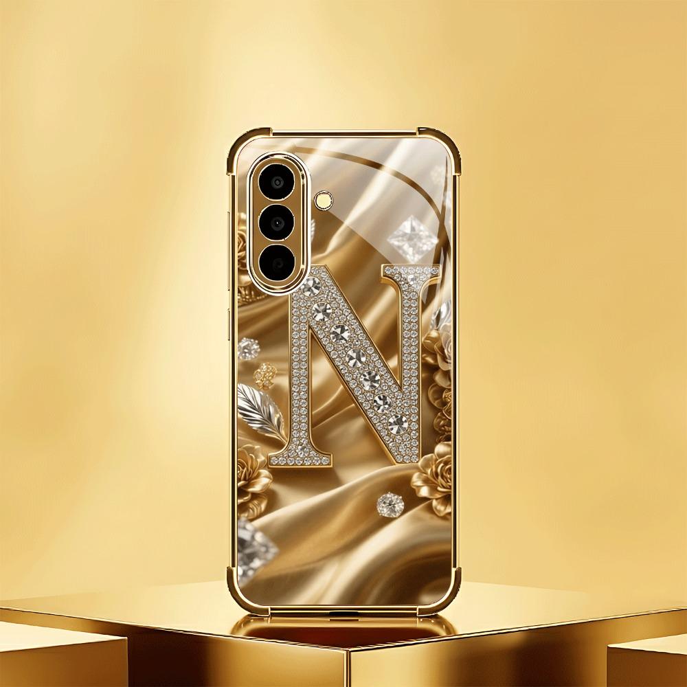Letter N pattern glass phone case suitable for Samsung Galaxy S26 S25 S24 S23 S22 S20 FE/Ultra/Plus four corner anti drop case Galaxy S24
Letter N pattern glass phone case suitable for Samsung Galaxy S26 S25 S24 S23 S22 S20 FE/Ultra/Plus four corner anti drop case Galaxy S24