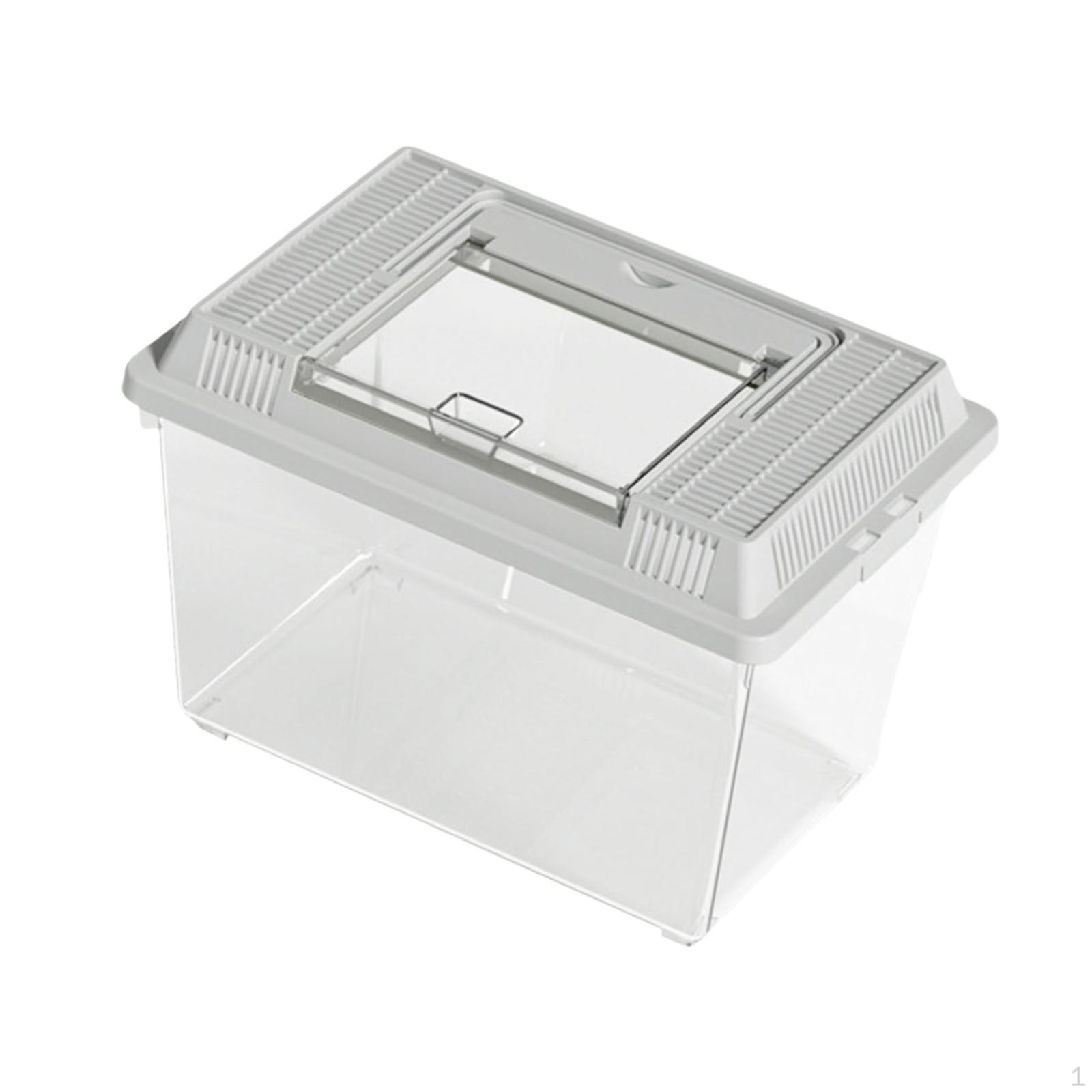 Вуличний життєвий бокс для черепах і крабів з зоною для годування сірий
Вуличний життєвий бокс для черепах і крабів з зоною для годування сірий