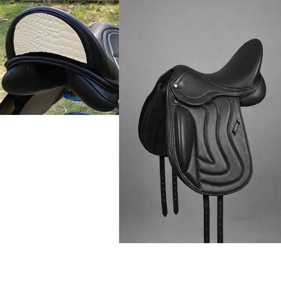 Leather Dressage Monoflap Saddle with Changeable Gullets – Elegant Cantle Design 18 Inch
Leather Dressage Monoflap Saddle with Changeable Gullets – Elegant Cantle Design 18 Inch