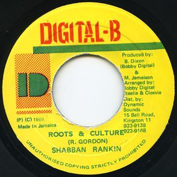 7inch Record SHABBA RANKS - Roots & Culture NONE Digital-B 1989 Jamaica Reggae, Ska & Dub Used
7inch Record SHABBA RANKS - Roots & Culture NONE Digital-B 1989 Jamaica Reggae, Ska & Dub Used