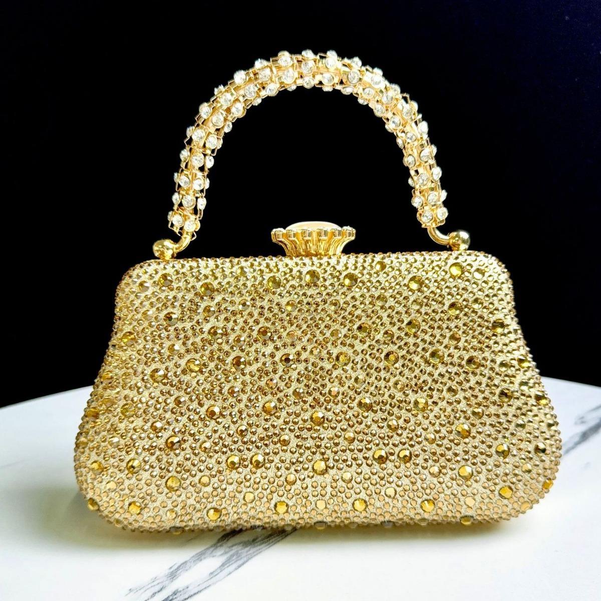 Gold Evening Bags for Women 2024 New Rhinestone Clutches and Purse Female Party/Dinner/banquet Handbags Prom Chain Shoulder Bags золотой
Gold Evening Bags for Women 2024 New Rhinestone Clutches and Purse Female Party/Dinner/banquet Handbags Prom Chain Shoulder Bags золотой
