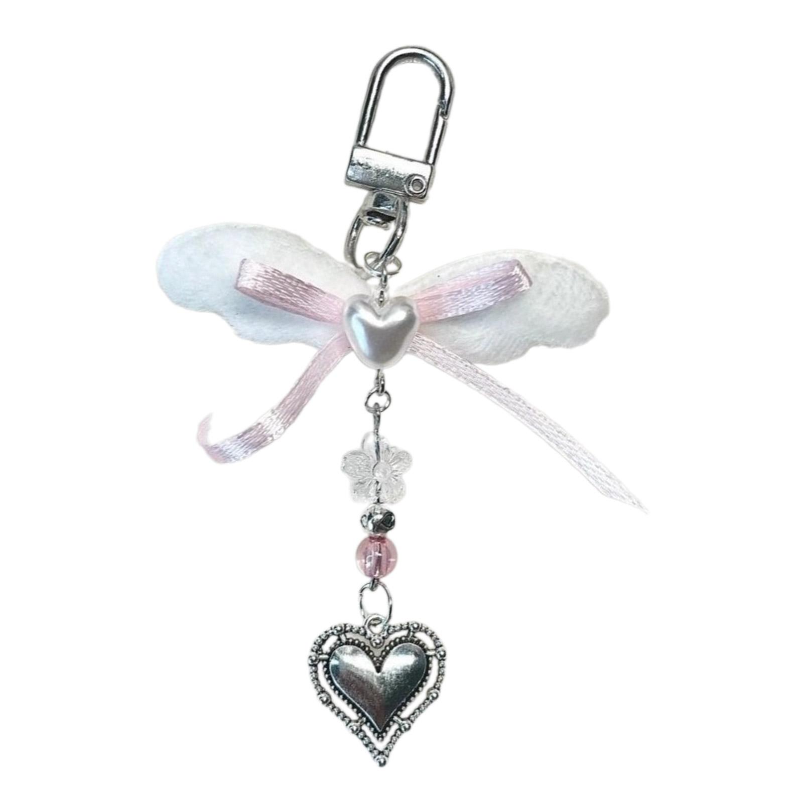 Handmade Beaded Phone Chain Wing Heart Bowknot Pendant Phone Chain Bag Charm Stylish Accessory for Fashion Enthusiasts E
Handmade Beaded Phone Chain Wing Heart Bowknot Pendant Phone Chain Bag Charm Stylish Accessory for Fashion Enthusiasts E