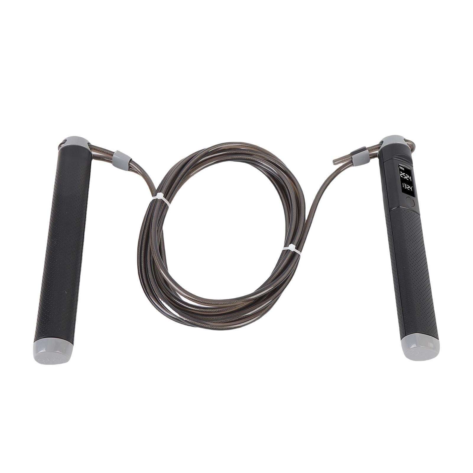 Скакалка для фитнеса Скакалка со счетчиком 1 мин. Настройка таймера Нескользящие ручки Регулируемые
Скакалка для фитнеса Скакалка со счетчиком 1 мин. Настройка таймера Нескользящие ручки Регулируемые