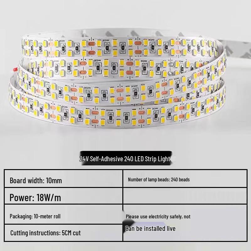 Professional 24V Double Row LED Strip Light
Professional 24V Double Row LED Strip Light