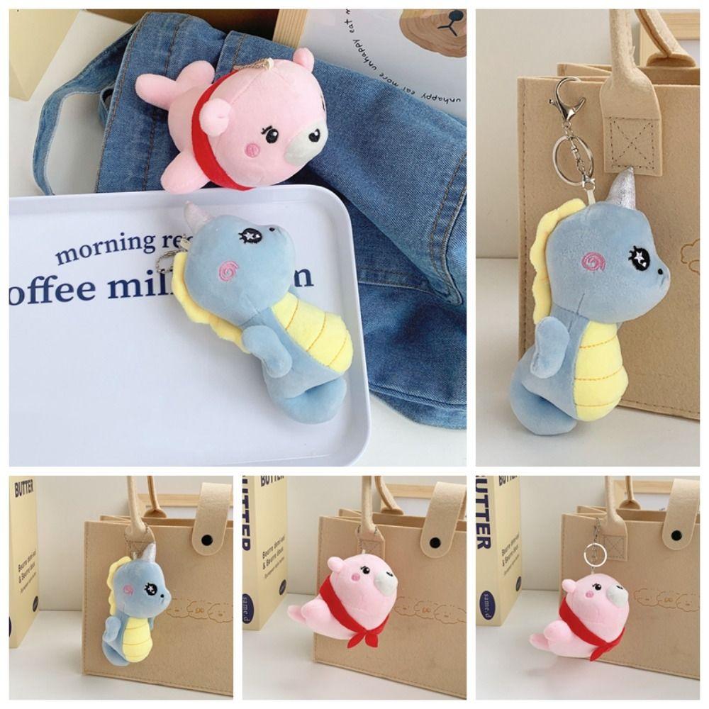 Marine Animal Plush Seahorse Pendant Plush Doll Seahorse Cartoon Key Pendant Bag Accessories sea lion bead chain
Marine Animal Plush Seahorse Pendant Plush Doll Seahorse Cartoon Key Pendant Bag Accessories sea lion bead chain