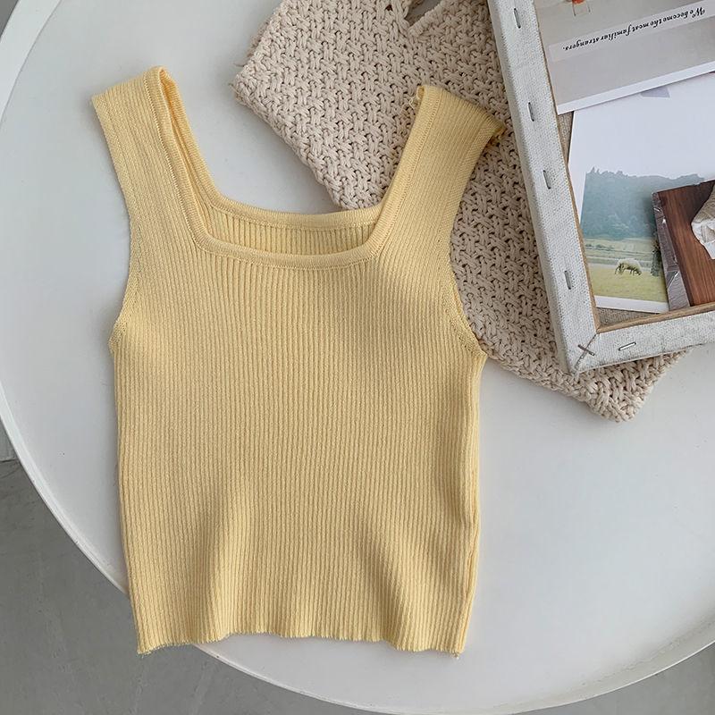 Tank Top Solid Halter Crop Tops Women Summer Camis Backless Knit Camisole Casual Tube Female Sleeveless Fashion One Size
Tank Top Solid Halter Crop Tops Women Summer Camis Backless Knit Camisole Casual Tube Female Sleeveless Fashion One Size
