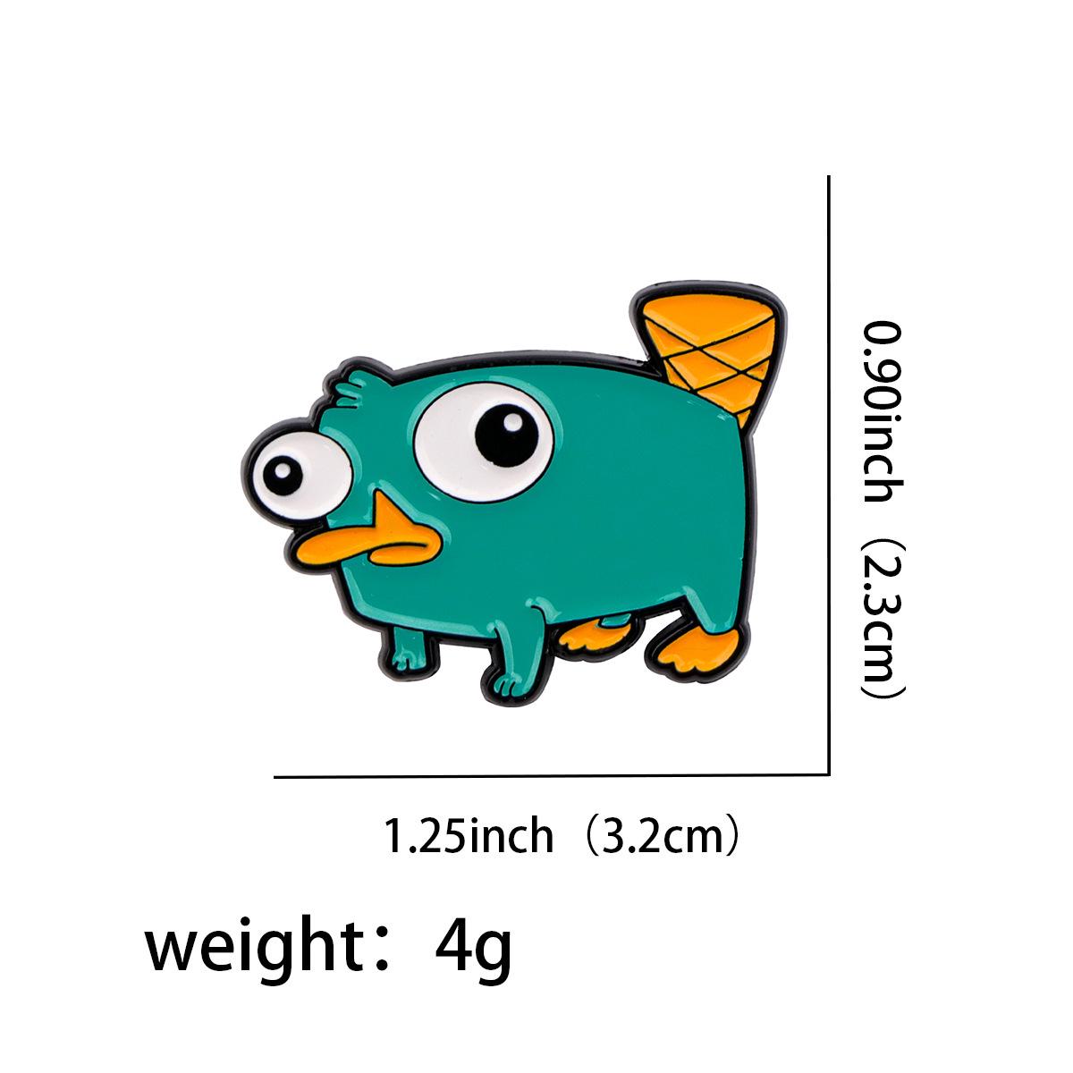 Fei Ge & Little Buddha Platypus Cartoon Brooch - Cute Metal Badge Ornament for Clothing
Fei Ge & Little Buddha Platypus Cartoon Brooch - Cute Metal Badge Ornament for Clothing