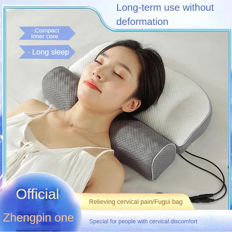 New cervical pillow, buckwheat pillow, space memory cotton health pillow One pack синій
New cervical pillow, buckwheat pillow, space memory cotton health pillow One pack синій