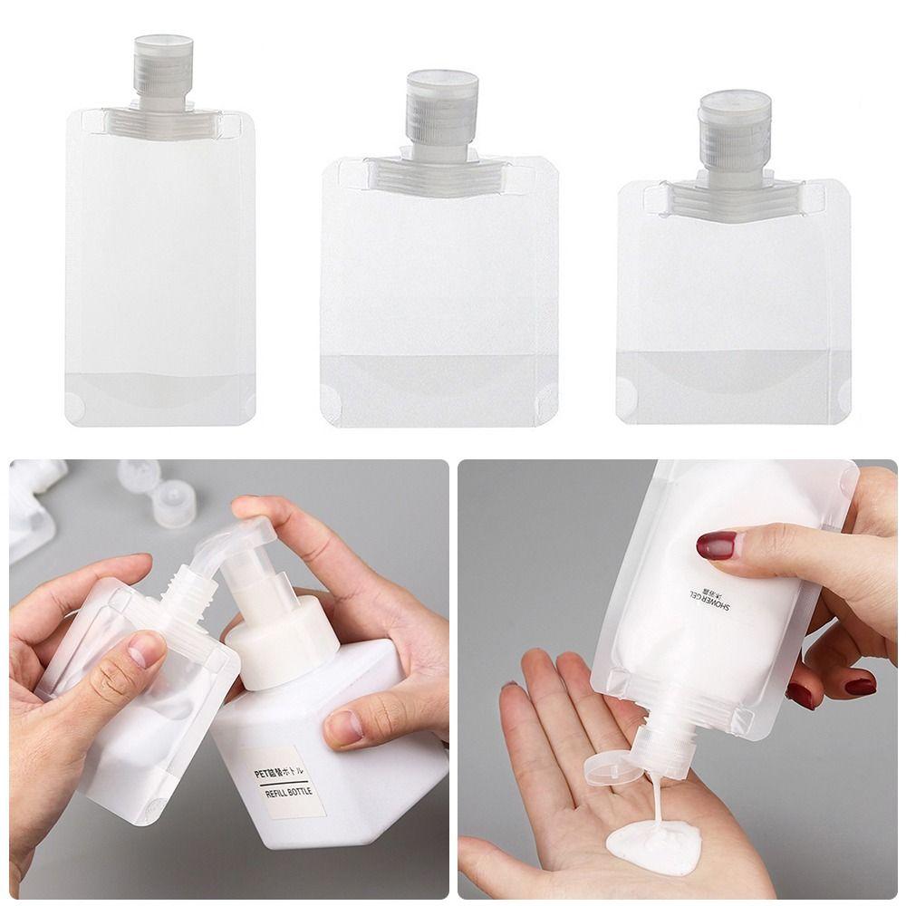 Flip Cap Bag Liquid Bag Makeup Packing Bag Split Bag Portable Travel Sack Refillable Bottles M
Flip Cap Bag Liquid Bag Makeup Packing Bag Split Bag Portable Travel Sack Refillable Bottles M