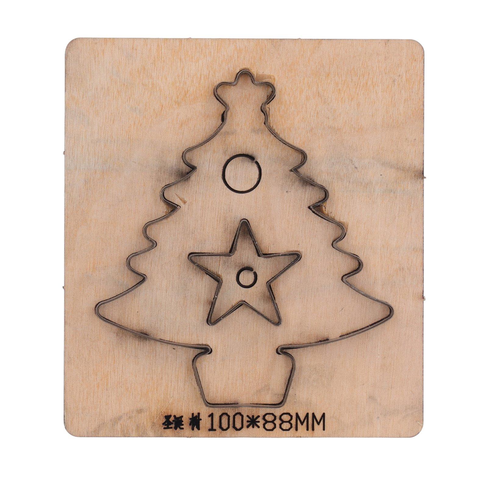 Leather Cutting Die Alloy Steel And Birch Christmas Tree Leather Punching Mold for DIY Handcraft
Leather Cutting Die Alloy Steel And Birch Christmas Tree Leather Punching Mold for DIY Handcraft