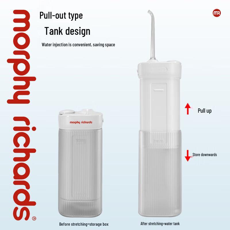 Morphy Portable Cordless Water Flosser
Morphy Portable Cordless Water Flosser