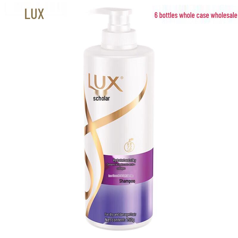 LUX Moisturizing & Smoothing Shampoo (6 x 750g Pack)
LUX Moisturizing & Smoothing Shampoo (6 x 750g Pack)