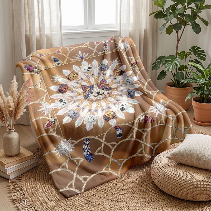 Cat Swimming with Fishes blanket Personalized Name Flannel Blanket Soft Cozy Plush Throw for Sofa Bed Lightweight Home Decor 75x90cm
Cat Swimming with Fishes blanket Personalized Name Flannel Blanket Soft Cozy Plush Throw for Sofa Bed Lightweight Home Decor 75x90cm