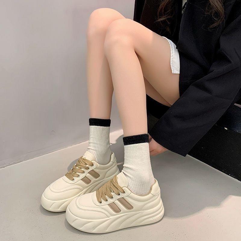 High-value bread little white shoes, women s versatile new spring platform campus height-increasing sports and leisure sports board shoes 40 хакі
High-value bread little white shoes, women s versatile new spring platform campus height-increasing sports and leisure sports board shoes 40 хакі
