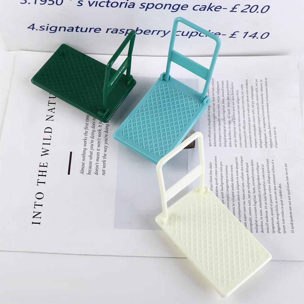 Furniture Miniature Platform Trolley Photo Props Mini Furniture Ornaments Supermarket
