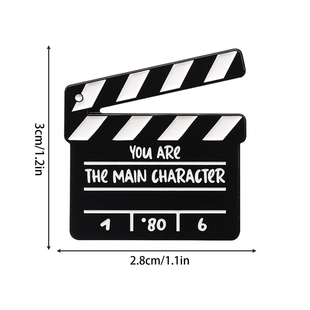 Кинозначки Креативный значок с хлопушкой для киносцены Вы главный герой Хлопушка Сплав Брошь Сумка Лацканный значок Подарки
Кинозначки Креативный значок с хлопушкой для киносцены Вы главный герой Хлопушка Сплав Брошь Сумка Лацканный значок Подарки