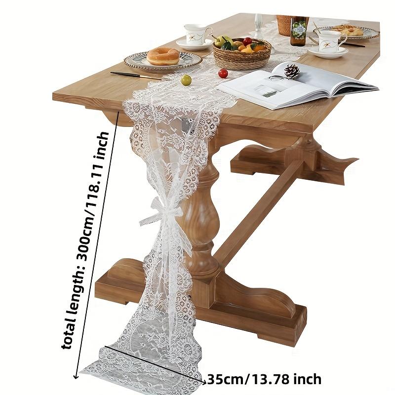 1 штука, 35 * 300 см/14 * 118 дюймов, Европейский стиль, Белая кружевная скатерть с ресничками, Модная и атмосферная, Украшение банкетного стола, День рождения Pack of 1 белый
1 штука, 35 * 300 см/14 * 118 дюймов, Европейский стиль, Белая кружевная скатерть с ресничками, Модная и атмосферная, Украшение банкетного стола, День рождения Pack of 1 белый