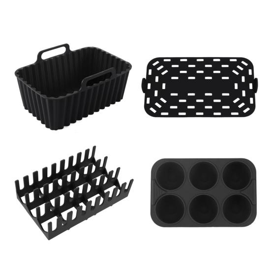 Силиконовый коврик для выпечки, антипригарное покрытие, фритюрница, противень для выпечки тортов, печенья, желе, пудинга, противень для духовки, подставка для хот-догов, бекона, многоразовые формы для торта чёрный
Силиконовый коврик для выпечки, антипригарное покрытие, фритюрница, противень для выпечки тортов, печенья, желе, пудинга, противень для духовки, подставка для хот-догов, бекона, многоразовые формы для торта чёрный