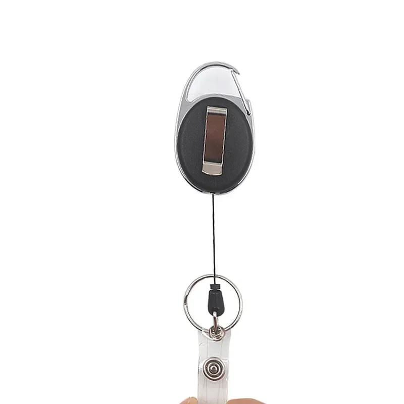 Black White Color Retracale Employee ID Card Cover Case Simplicity Fashion Worker ID Card Holder with Badge Reel Clip
Black White Color Retracale Employee ID Card Cover Case Simplicity Fashion Worker ID Card Holder with Badge Reel Clip