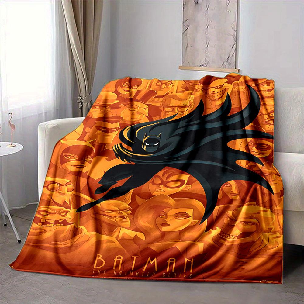 1pc Batman Animated Series Flannel Throw Blanket Lightweight Soft Warm All Season Blanket for Sofa, Bed, Travel, Camping L1024188 80x120cm
1pc Batman Animated Series Flannel Throw Blanket Lightweight Soft Warm All Season Blanket for Sofa, Bed, Travel, Camping L1024188 80x120cm
