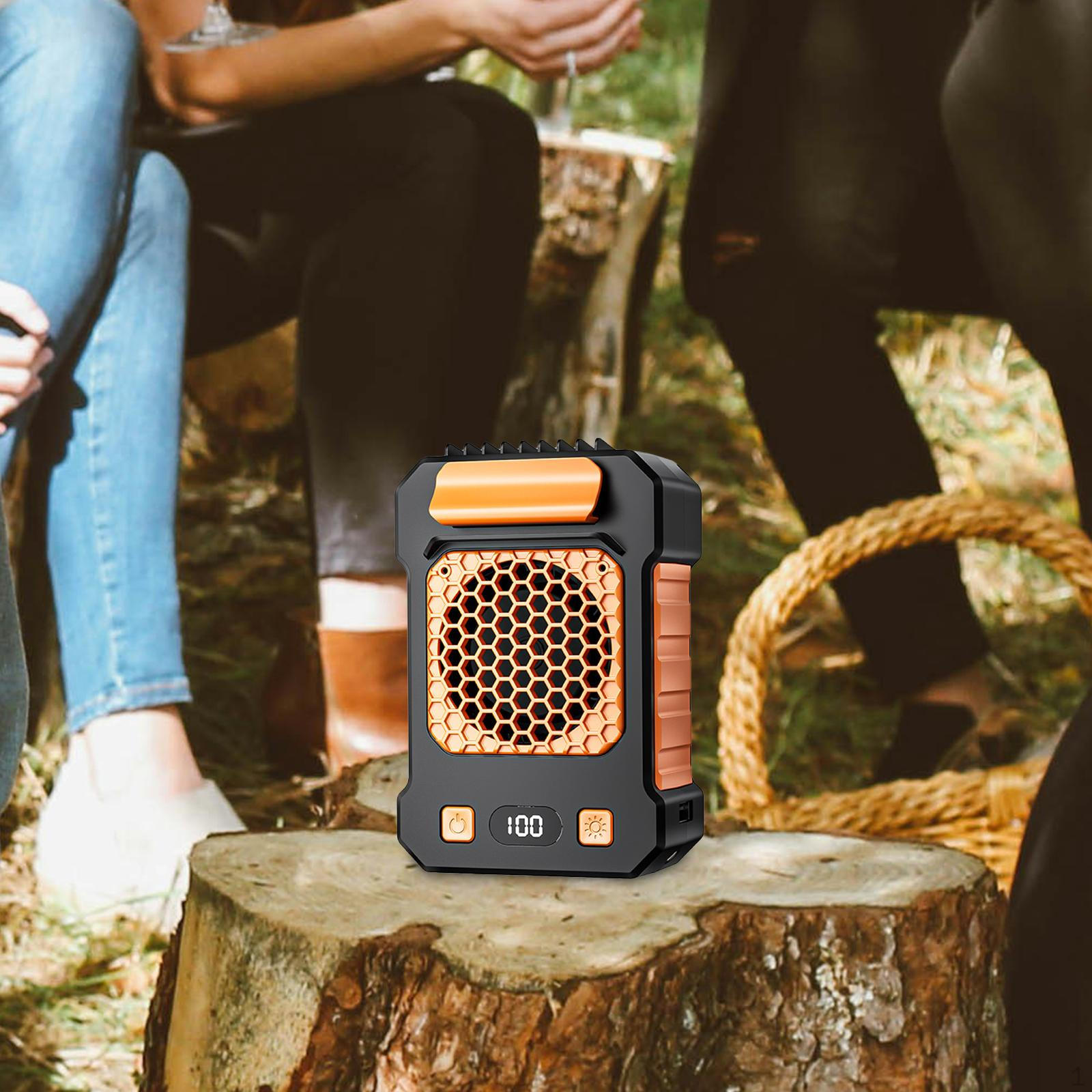 Мини-вентилятор с зажимом на талию и подсветкой для пешего туризма на открытом воздухе Orange 5000mAh
Мини-вентилятор с зажимом на талию и подсветкой для пешего туризма на открытом воздухе Orange 5000mAh