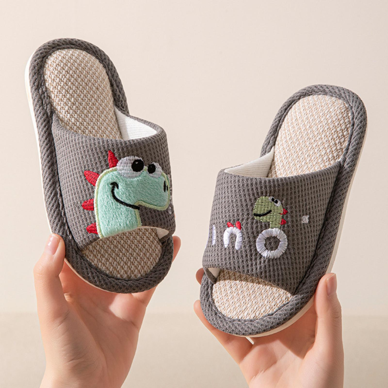 Cartoon Children s Slippers, Linen Open-toe PVC Sandals 30
Cartoon Children s Slippers, Linen Open-toe PVC Sandals 30