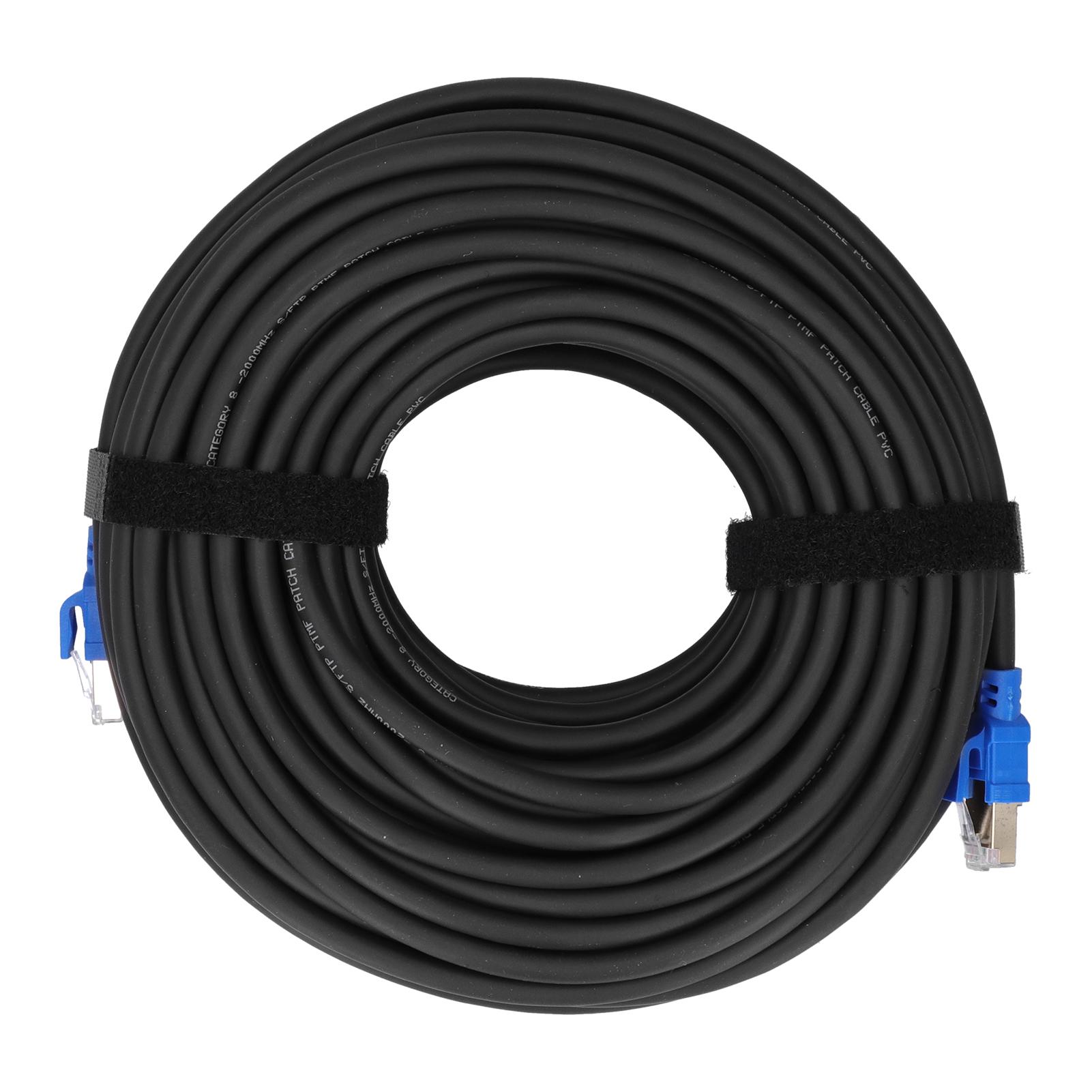 40Gbps 2000Mhz Cat8 Ethernet Cable Gold Plated RJ45 Conductor LAN Wires for Hubs Routers Networks 20m
40Gbps 2000Mhz Cat8 Ethernet Cable Gold Plated RJ45 Conductor LAN Wires for Hubs Routers Networks 20m