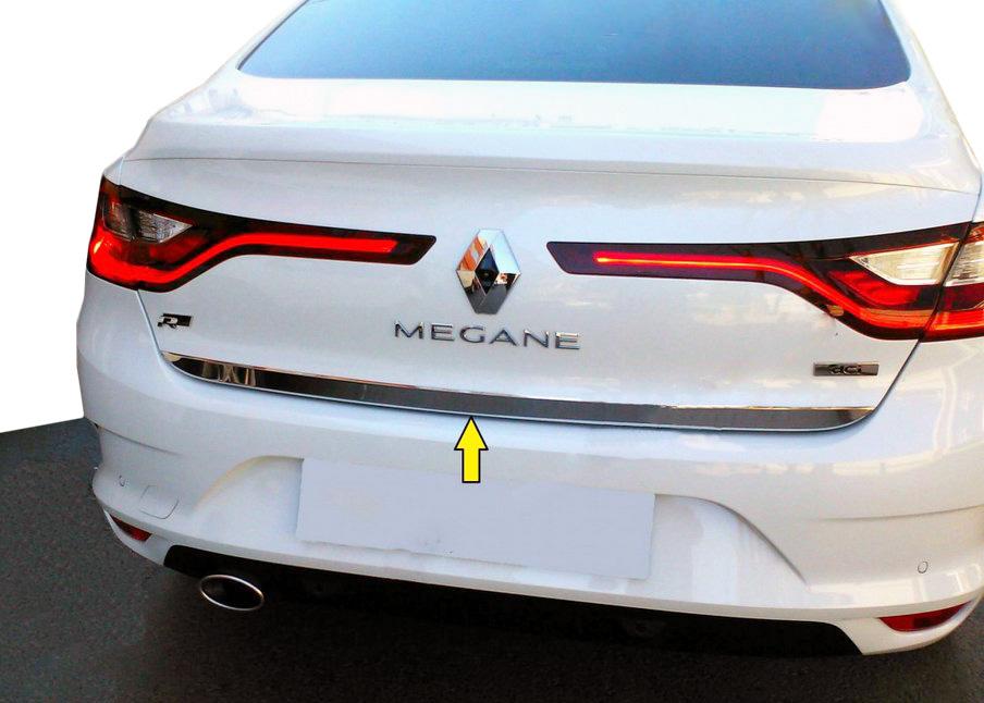 Кромка багажника (Sedan, нерж) Carmos - Турецкая сталь для Renault Megane IV 2016-2025 гг
Кромка багажника (Sedan, нерж) Carmos - Турецкая сталь для Renault Megane IV 2016-2025 гг