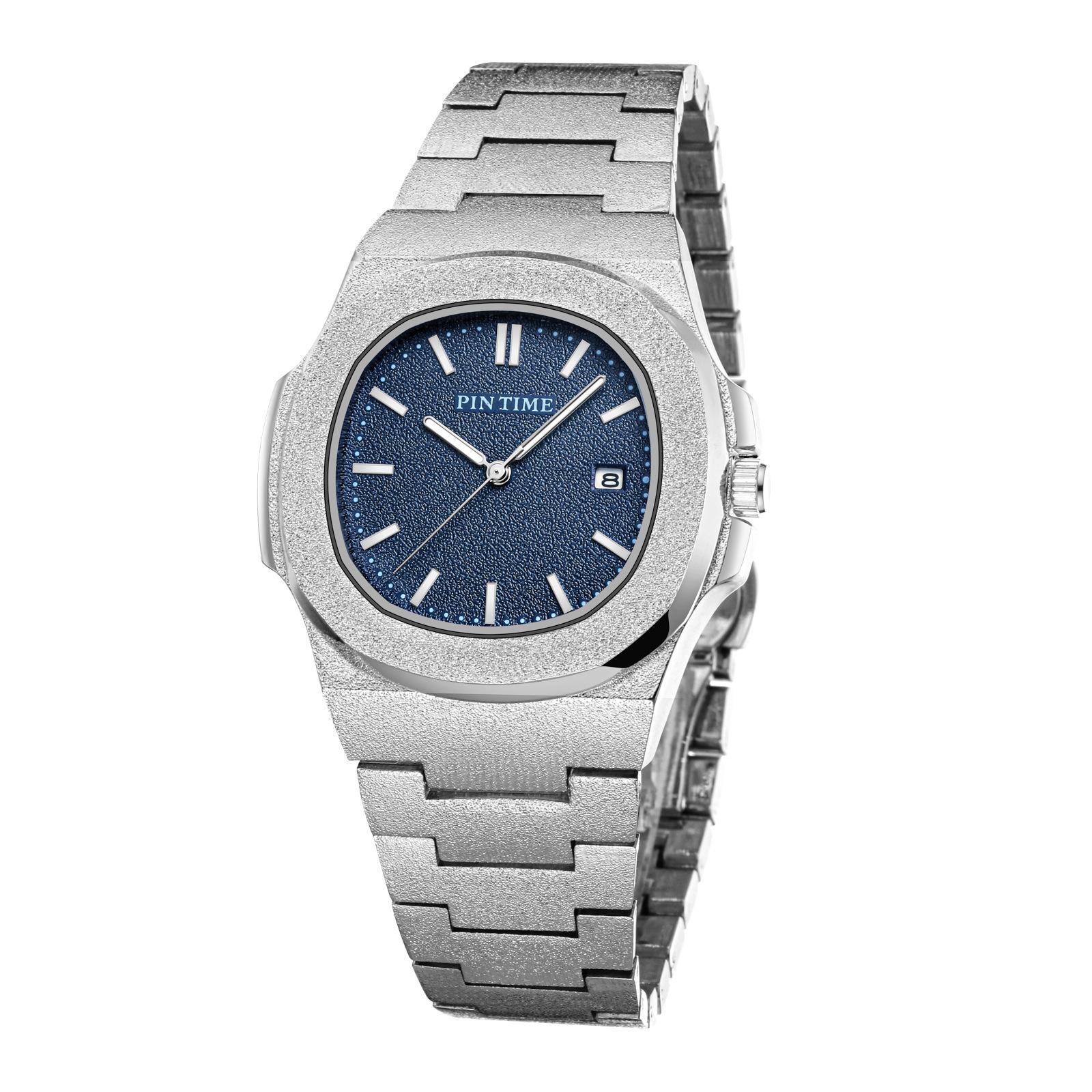 Frosted Case Black Matte Material Business Quartz Watch Men High Quality Cool Dial Classic Personality Watches Men Luxury Clcok
Frosted Case Black Matte Material Business Quartz Watch Men High Quality Cool Dial Classic Personality Watches Men Luxury Clcok