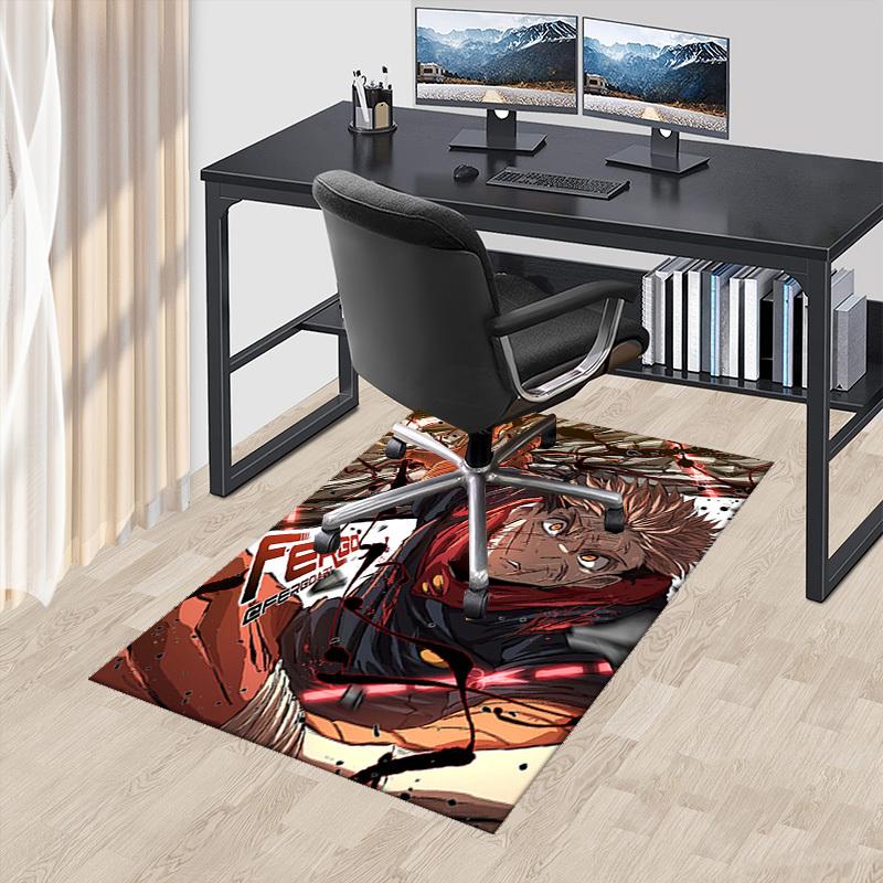 1pc Anime Cartoon Design Jujutsu Kaisen Satoru Gojo Chair Mat - Office Desk Pad, Non-Slip Carpet for Home Decor, Suitable for All Seasons.U092 60cm by 90cm
1pc Anime Cartoon Design Jujutsu Kaisen Satoru Gojo Chair Mat - Office Desk Pad, Non-Slip Carpet for Home Decor, Suitable for All Seasons.U092 60cm by 90cm