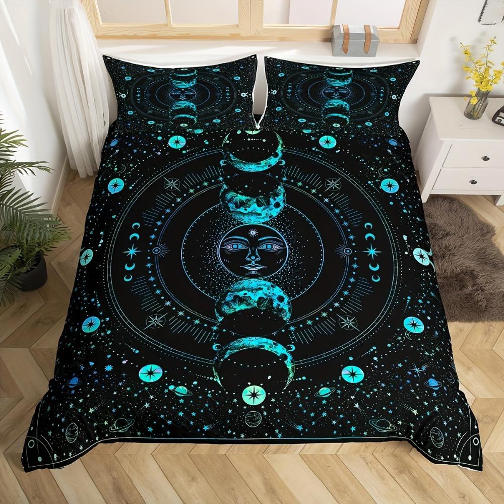 3pcs Black Bedding Set Blue Green Symbol 3D Printed Cozy Duvet Cover Set King Queen Twin Single Size Birthday Gift Bedroom Decor EU Single 135x200cm
3pcs Black Bedding Set Blue Green Symbol 3D Printed Cozy Duvet Cover Set King Queen Twin Single Size Birthday Gift Bedroom Decor EU Single 135x200cm