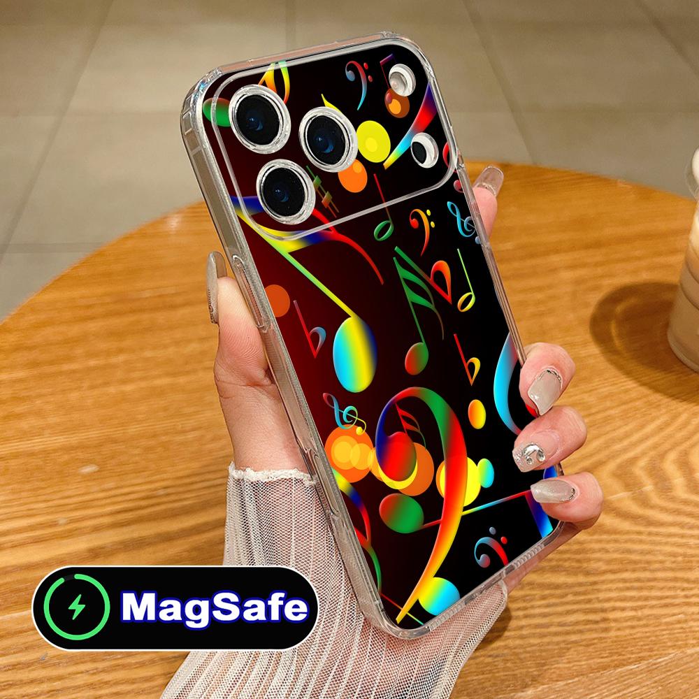 Musical Note Staff Mobile Phone Case for iPhone 17 16 15 14 13 12 11 Air Pro Max Plus Mini Magsafe Clear Colorful Cover Luxury iPhone 11 Pro Max
Musical Note Staff Mobile Phone Case for iPhone 17 16 15 14 13 12 11 Air Pro Max Plus Mini Magsafe Clear Colorful Cover Luxury iPhone 11 Pro Max