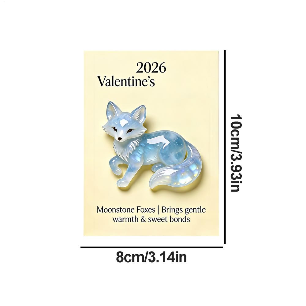 8x10x1cm Valentines Day Greeting Cards Acrylic Holiday Keepsake Figurine Animal Figurine Cards Keepsake decoration Ornaments
8x10x1cm Valentines Day Greeting Cards Acrylic Holiday Keepsake Figurine Animal Figurine Cards Keepsake decoration Ornaments
