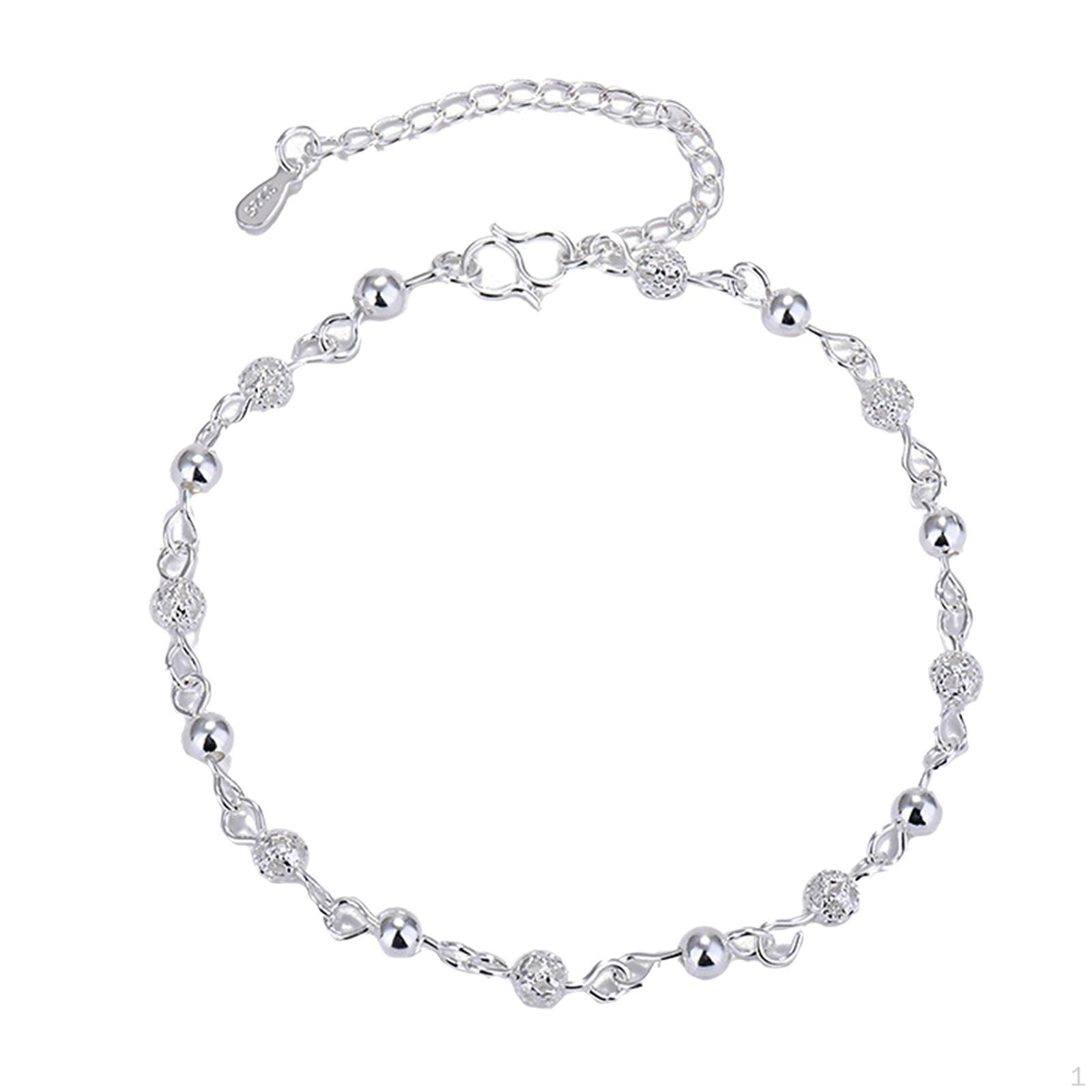 Chain Bracelet Dainty jewelry for Office Mother Light sand bead
Chain Bracelet Dainty jewelry for Office Mother Light sand bead
