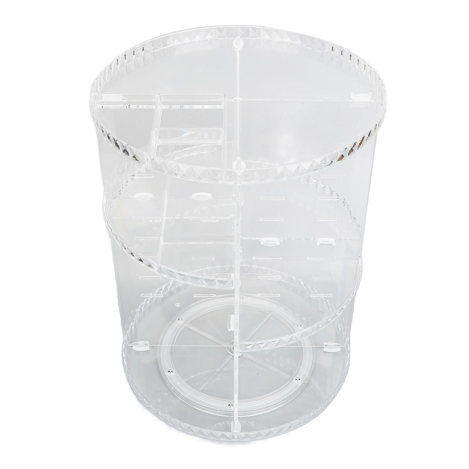 360 Degree Rotation Rotating Makeup Organizer Transparent Stable Base Cosmetic Storage Box for Lipstick Skincare
360 Degree Rotation Rotating Makeup Organizer Transparent Stable Base Cosmetic Storage Box for Lipstick Skincare