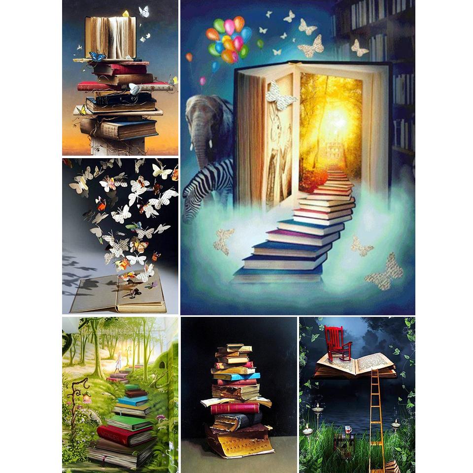 5D Diy Бриллиант Живопись Книга Пейзаж Вышивка Крестиком Комплект Full Drill Квадрат Вышивка Мозаика Картина Стразы Домашний декор
5D Diy Бриллиант Живопись Книга Пейзаж Вышивка Крестиком Комплект Full Drill Квадрат Вышивка Мозаика Картина Стразы Домашний декор
