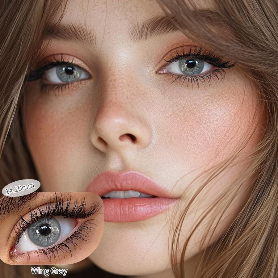 FreshLady 1 Пара 2 шт. 14,20 мм Річні одноразові кольорові контактні лінзи, М які 40% води, Натуральні коричневі/сині/сірі, Зручні для щоденного носіння, Макіяжу, Вечірки сірий колір
FreshLady 1 Пара 2 шт. 14,20 мм Річні одноразові кольорові контактні лінзи, М які 40% води, Натуральні коричневі/сині/сірі, Зручні для щоденного носіння, Макіяжу, Вечірки сірий колір