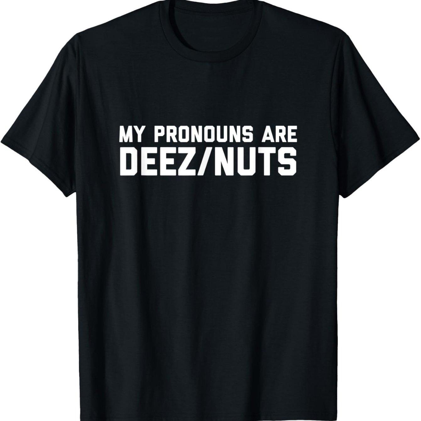 Unisexs Cotton Tshirt Satirical Meme I Think Its These Nuts Casual Sporty Style Short Sleeve S
Unisexs Cotton Tshirt Satirical Meme I Think Its These Nuts Casual Sporty Style Short Sleeve S
