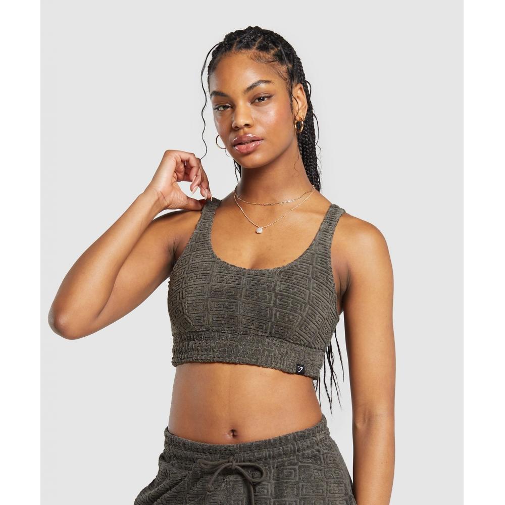 GYMSHARK Монограммный бюстгальтер-бралетт Strength Зеленый B8A1T ECJH XS
GYMSHARK Монограммный бюстгальтер-бралетт Strength Зеленый B8A1T ECJH XS