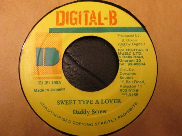 7-дюймовая пластинка DADDY SCREW - Sweet Type Of Lover NONE Digital-B 1993 Ямайка Регги, Ска и Даб Б/У
7-дюймовая пластинка DADDY SCREW - Sweet Type Of Lover NONE Digital-B 1993 Ямайка Регги, Ска и Даб Б/У