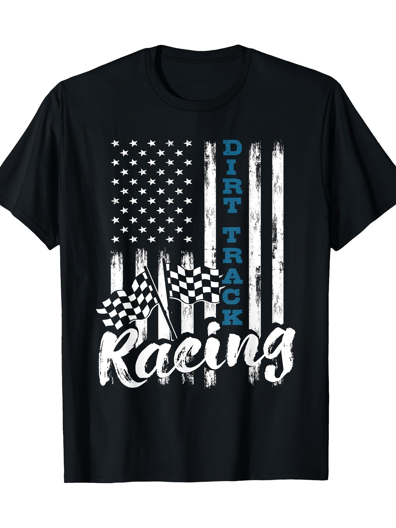 Dirt Track RacingPatriotic USA Flag Sprint Car Racer design100 cotton Oneck short sleeve casual printed mens Tshirt 4XL
Dirt Track RacingPatriotic USA Flag Sprint Car Racer design100 cotton Oneck short sleeve casual printed mens Tshirt 4XL