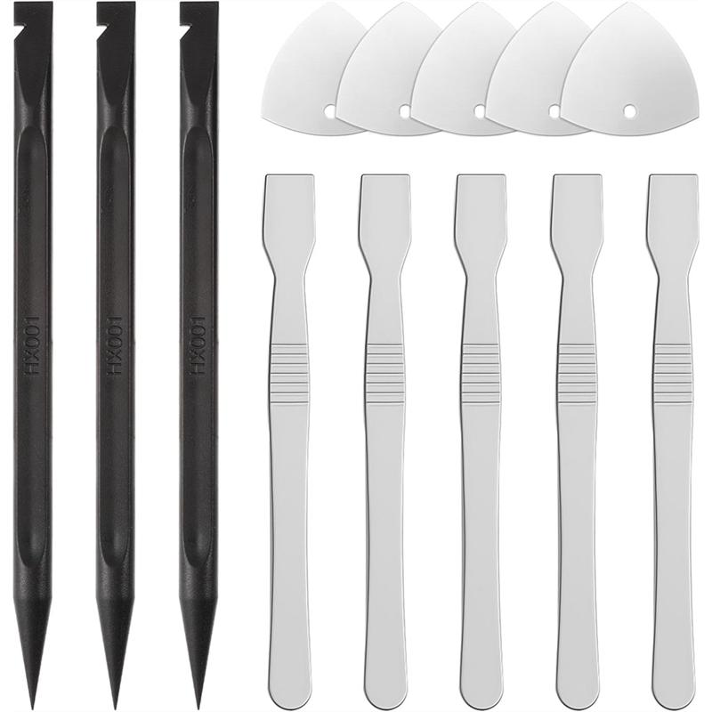 Spudger Pry Tool Kit(13 Pieces), Plastic And Metal Design For Laptop, Cell Phone, Tablet, Computer Prying Repair
Spudger Pry Tool Kit(13 Pieces), Plastic And Metal Design For Laptop, Cell Phone, Tablet, Computer Prying Repair